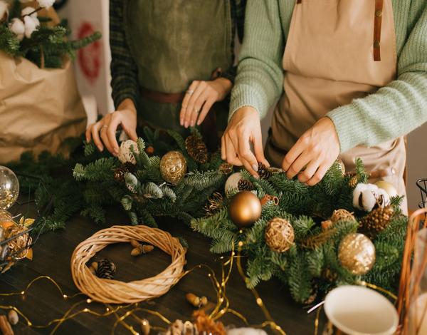 Evening Wreath-making Masterclass